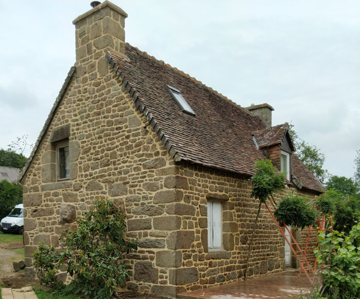 Dallage pierre à Gacé